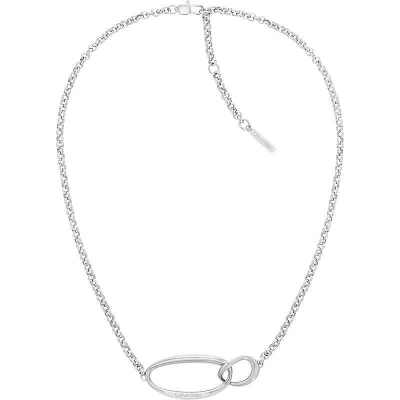 Calvin Klein Pôvabný oceľový náhrdelník Sculptural 35000353 66587302