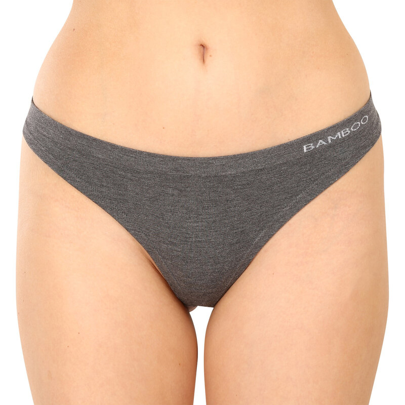 Dámske tangá Gina bambusová sivá (05013) 62929744