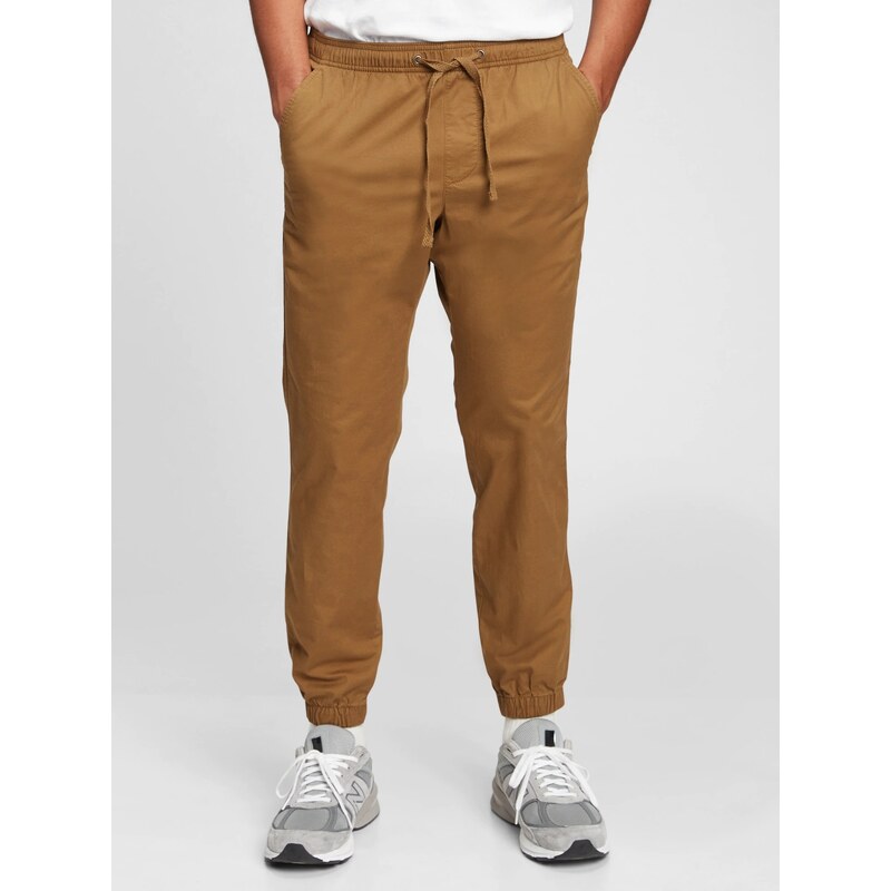 GAP Pánske nohavice slim canvas joggers GapFlex 496157-07 66268816
