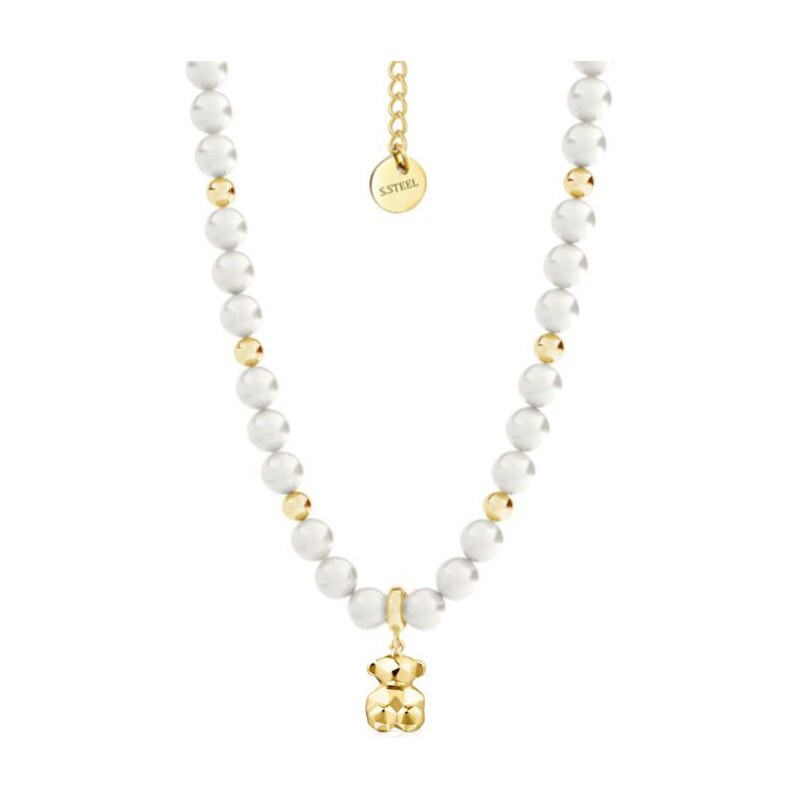 SWAROVSKI Elements Swarovski e. perlový náhrdelník Playful Love, 42695874