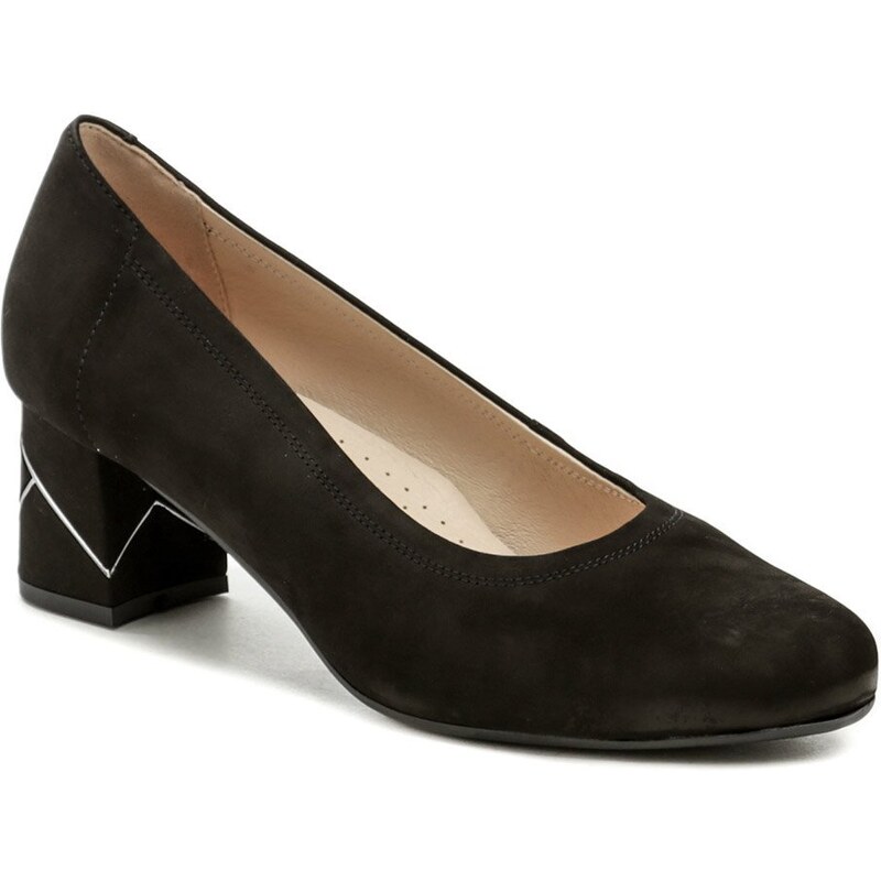 Arno Pulso AF-972V nubuk čierne dámske nadmerné lodičky 42695892
