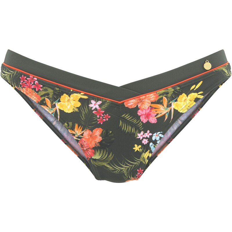 LASCANA Bikinové nohavičky Tahiti zmiešané farby / čierna 54249918