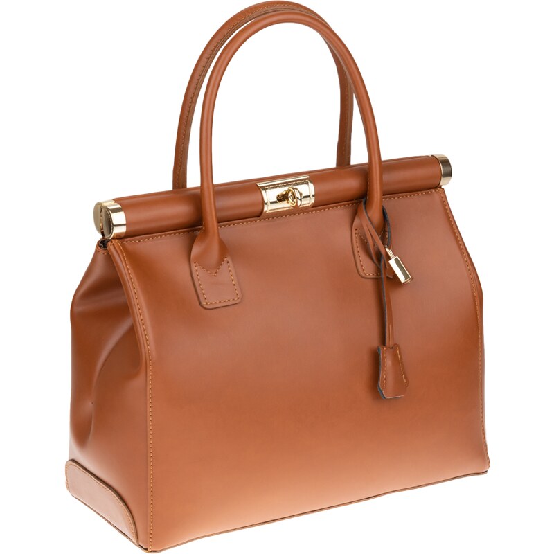 Camel kožená talianska kabelka Laureta Camel Lisciare NovaKabelka.sk 877829