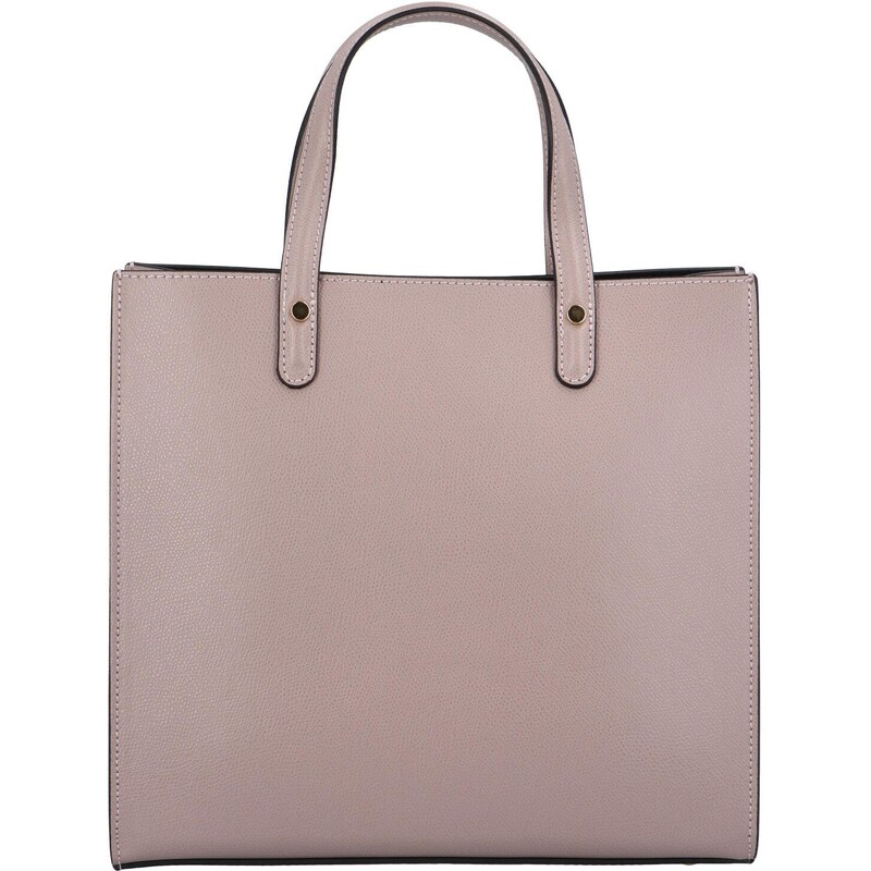 Delami Vera Pelle Dámska kožená kabelka do ruky púdrová - Delami 43102008