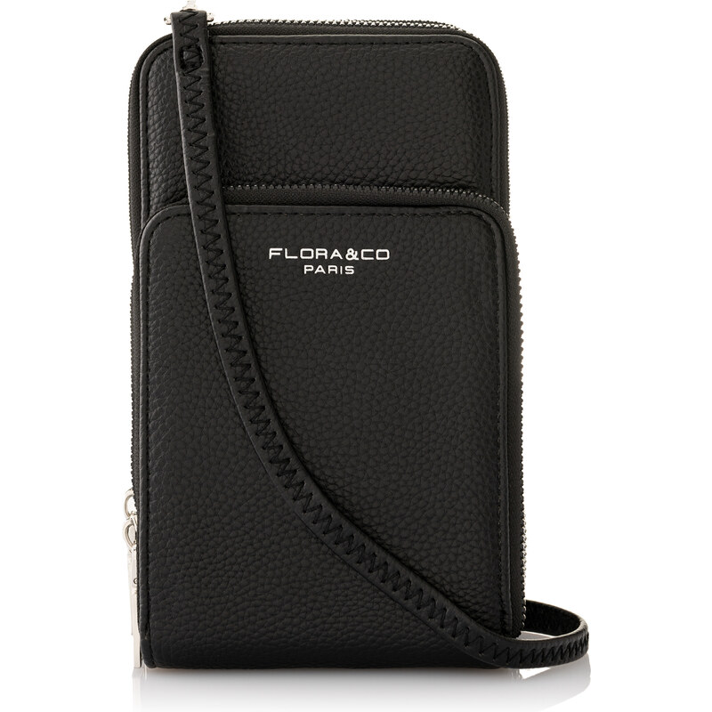 FLORA & CO Dámska crossbody kabelka 6018 noir 66592777