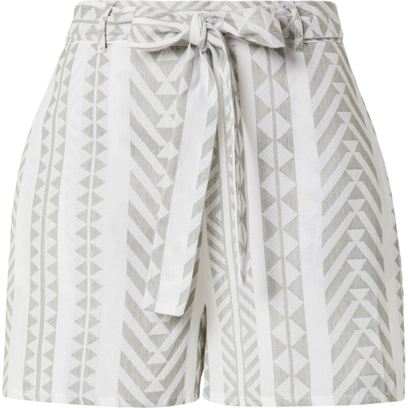 ABOUT YOU Nohavice Tilda pastelovo zelená / biela 54250033