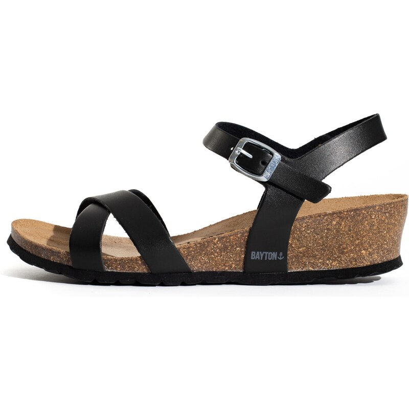 Bayton Remienkové sandále Canberra hnedá / čierna 63142504