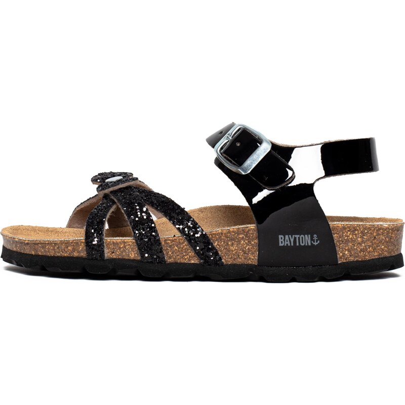 Bayton Sandále Eirene čierna 54233692