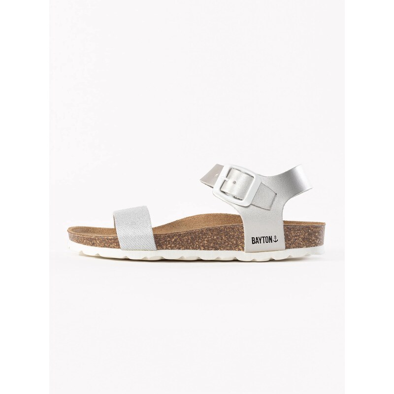 Bayton Sandále Tyche strieborná 54233835
