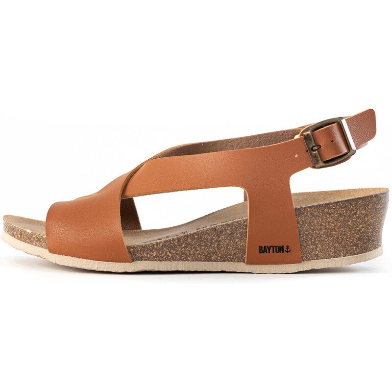 Bayton Sandále Salamanque farba ťavej srsti / čierna 54233779