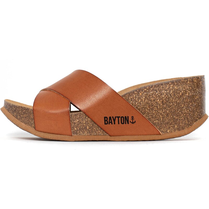 Bayton Šľapky Liverpool farba ťavej srsti 54233791