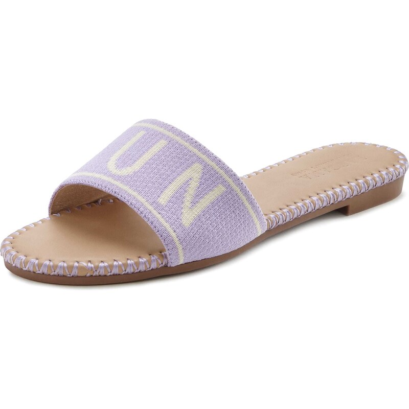 LASCANA Šľapky fialová / orgovánová / biela 54249127