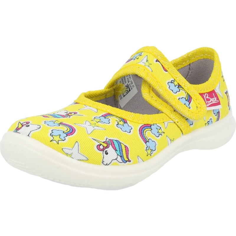 BECK Papuče Yellow Dream svetlomodrá / žltá / fuksia / biela 42775804