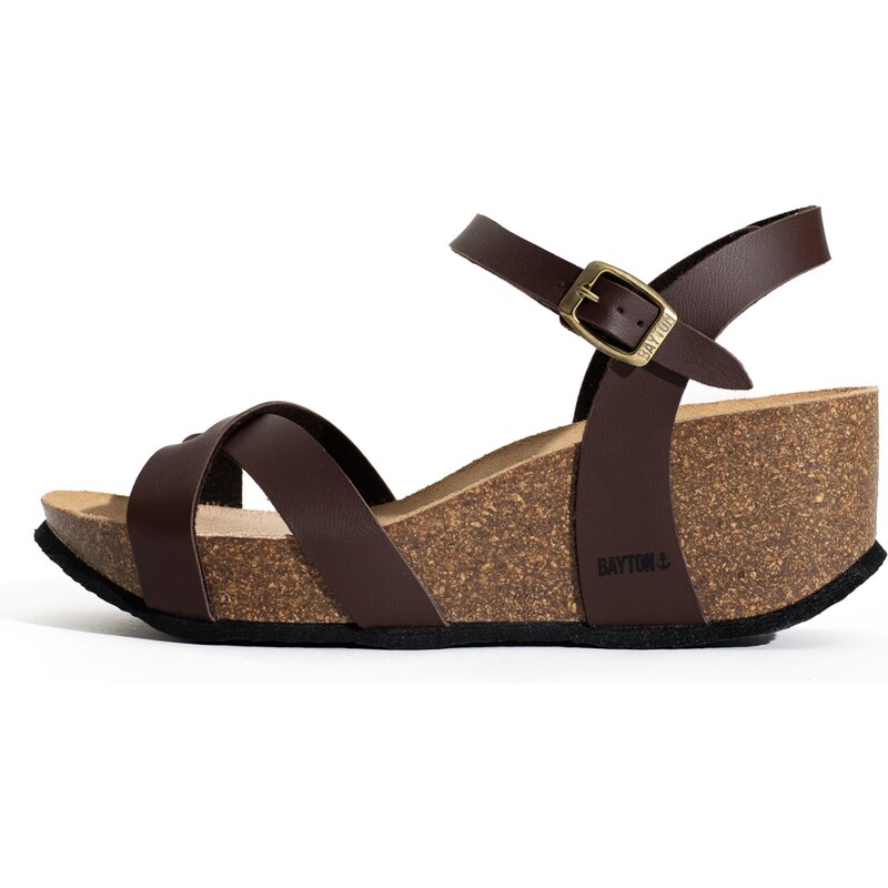 Bayton Sandále Venus tmavohnedá 54233593