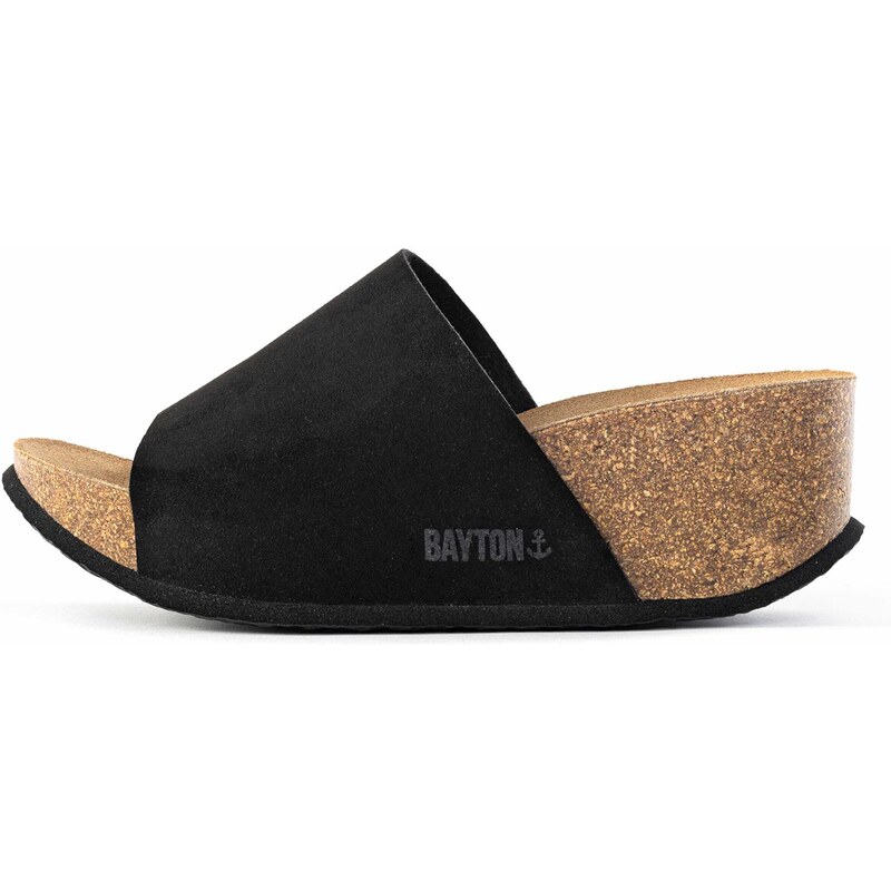 Bayton Šľapky Fuerte sivá / čierna 54233803