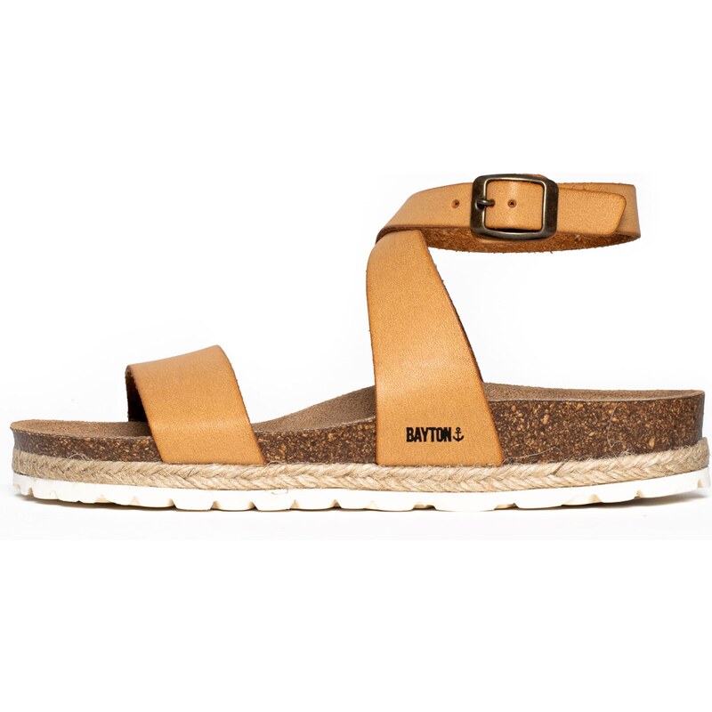Bayton Remienkové sandále Karratha svetlohnedá 57989692