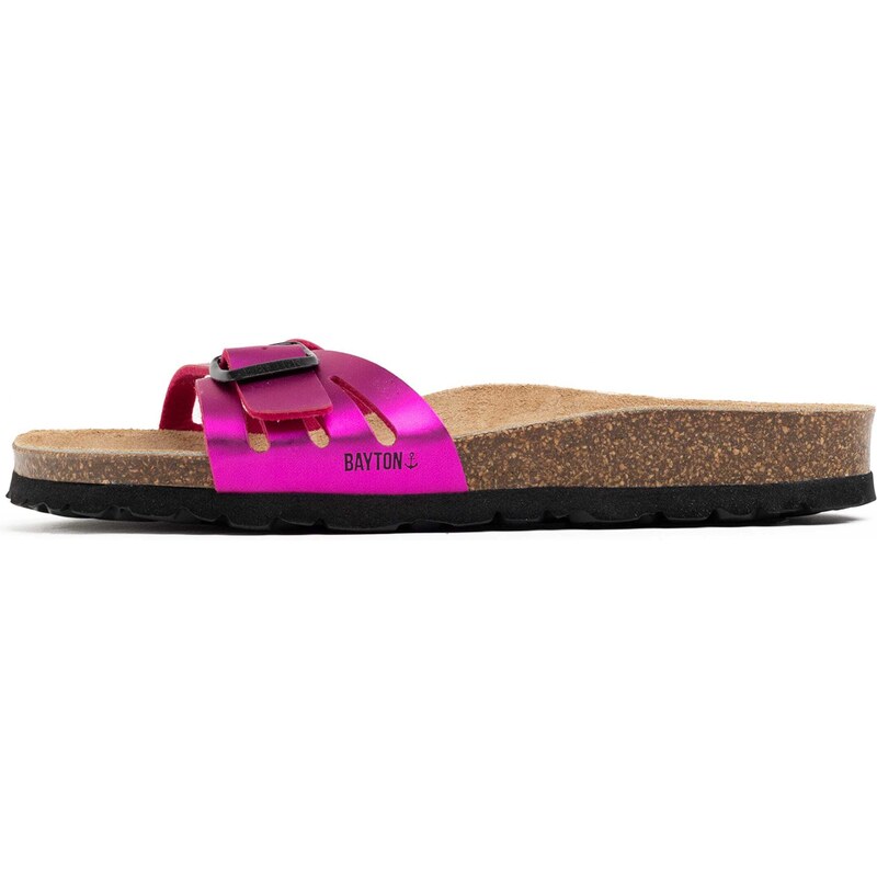 Bayton Šľapky Athena hnedá / ružová 54233638