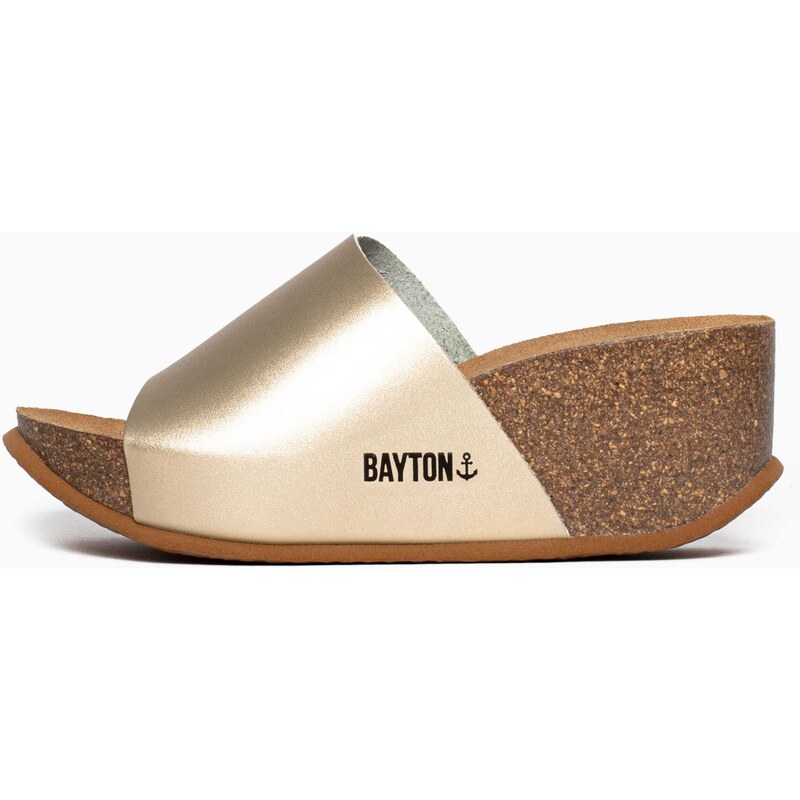 Bayton Šľapky Fuerte zlatá 54243063