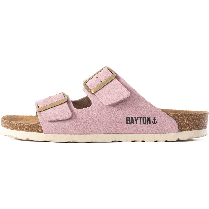 Bayton Šľapky Atlas bronzová / antracitová / orchideová 54243675