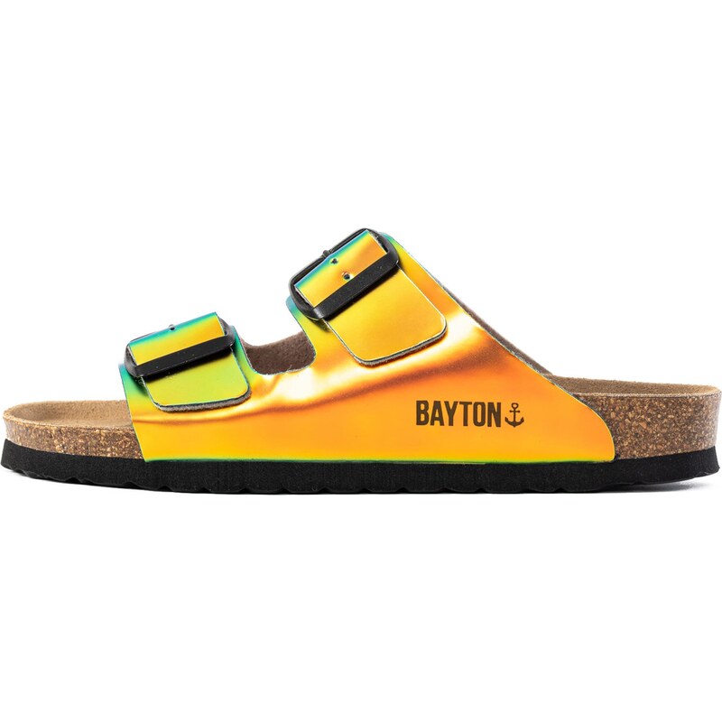 Bayton Šľapky Atlas oranžová / čierna 57673096