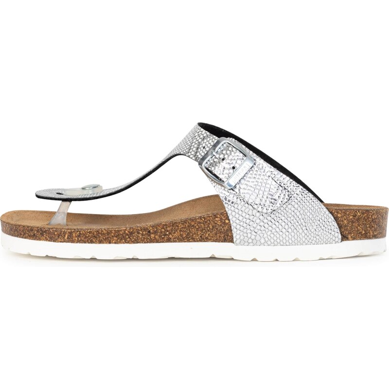 Bayton Šľapky Mercure strieborná 54244127