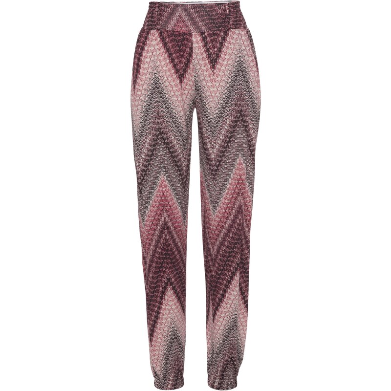 LASCANA Nohavice Missoni baklažánová / farba lesného ovocia / vínovo 54251576