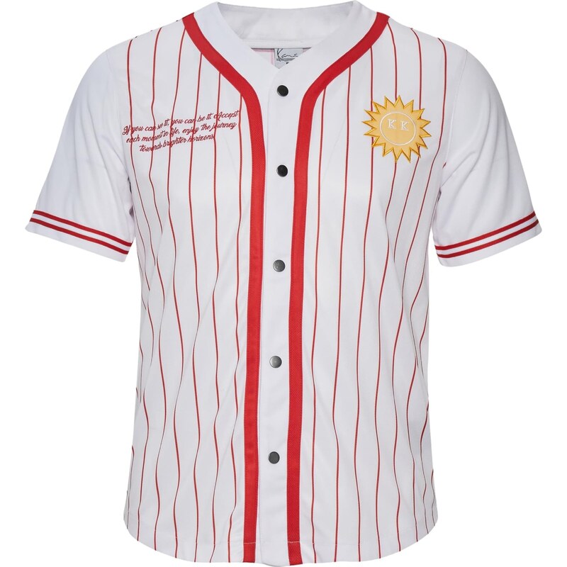 Karl Kani Košeľa žltá / červená / biela 54249249