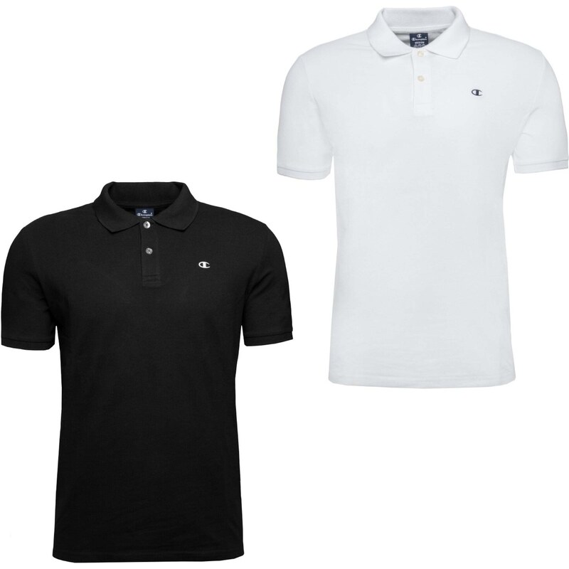 Champion Authentic Athletic Apparel Tričko čierna / biela 50907258