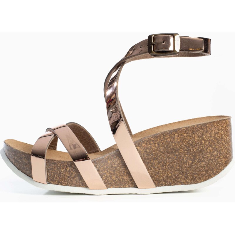 Bayton Remienkové sandále Asteria hnedá / ružová / biela 54233736