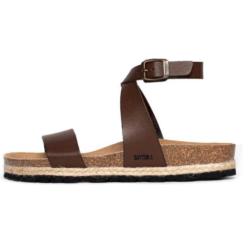 Bayton Remienkové sandále Karratha čokoládová 54233750