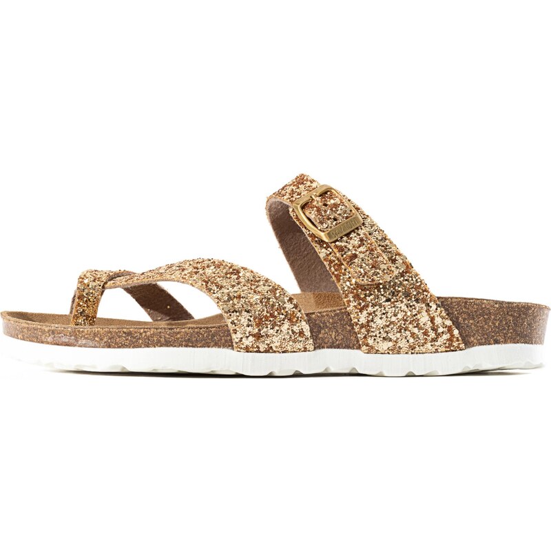 Bayton Šľapky Diane zlatá 54233811