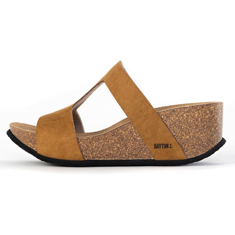 Bayton Šľapky Hecate farba ťavej srsti 54233795