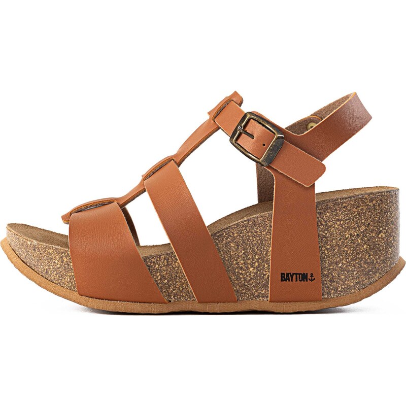 Bayton Sandále Majorque pueblo / bronzová / antracitová 54243674