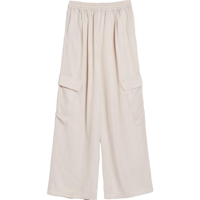 Bershka Kapsáče svetlosivá 42775751