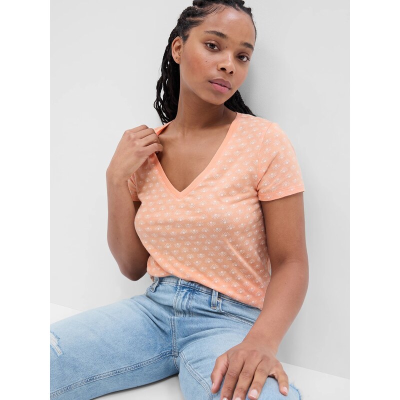 GAP Dámske Vzorované tričko 443005-91 66268053