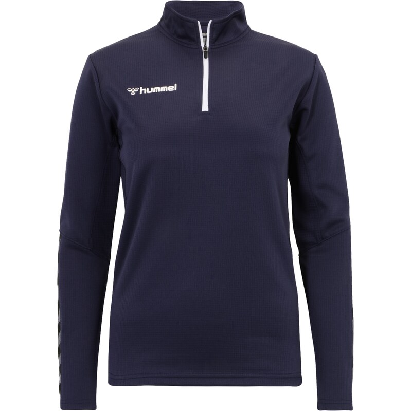 Hummel Športová mikina Authentic námornícka modrá / sivá / čierna / 67727929