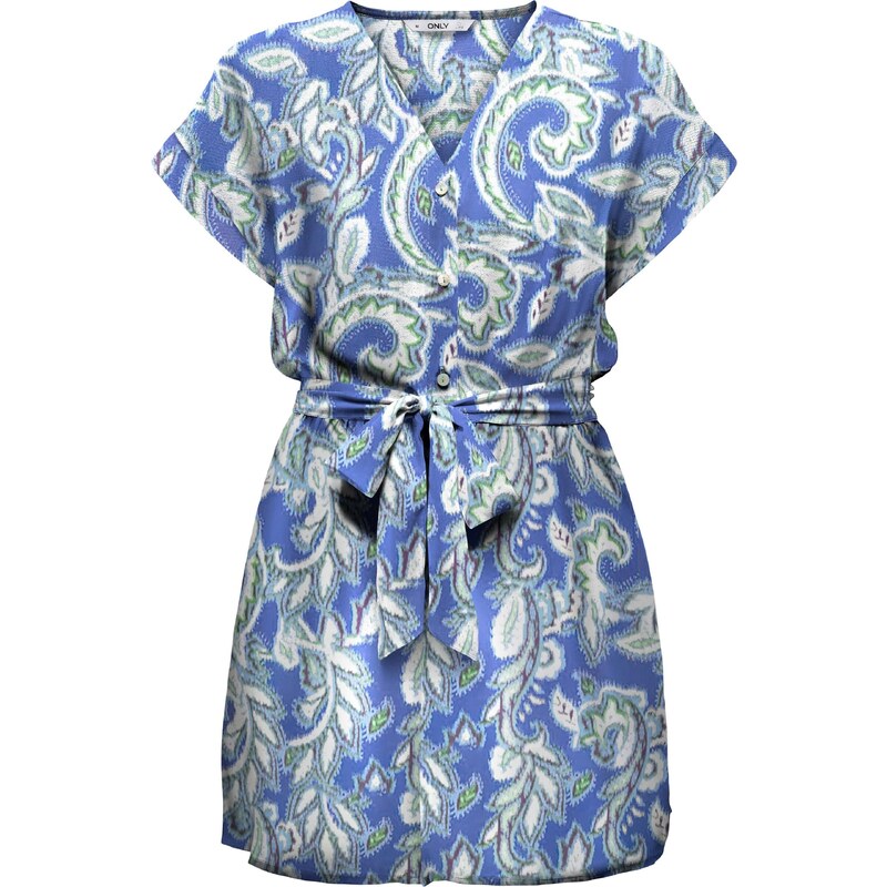 ONLY Overal ALMA modrá / svetlozelená / biela 42914260