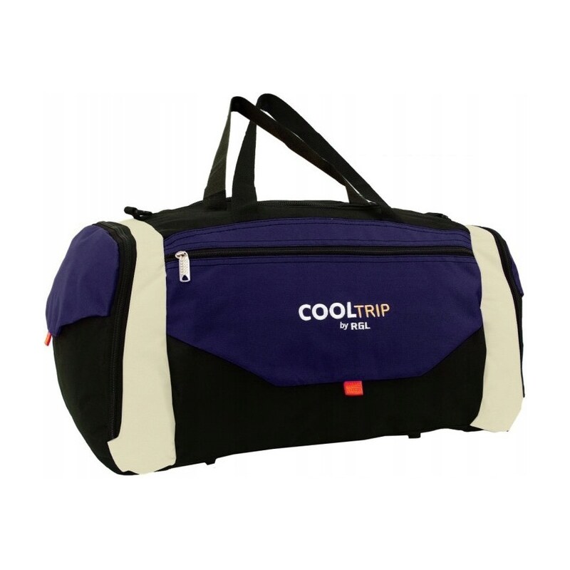 Rogal Modro-čierna cestovná taška na rameno "Packer" - veľ. M, L, XL