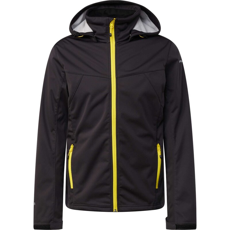 ICEPEAK Outdoorová bunda BIGGS neónovo žltá / antracitová 67586020