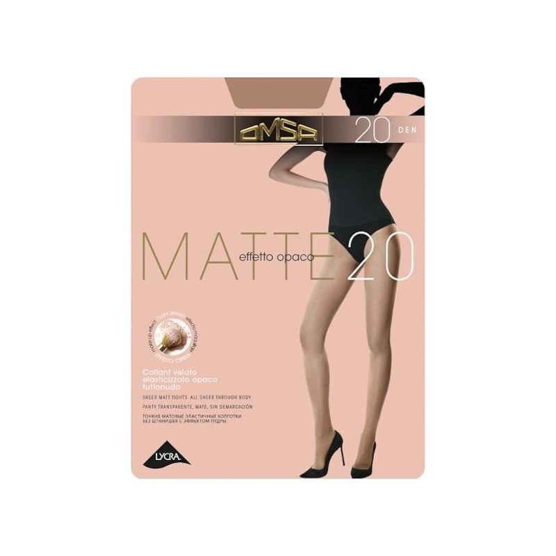 Silonky Omsa Matte 20 den 42849667