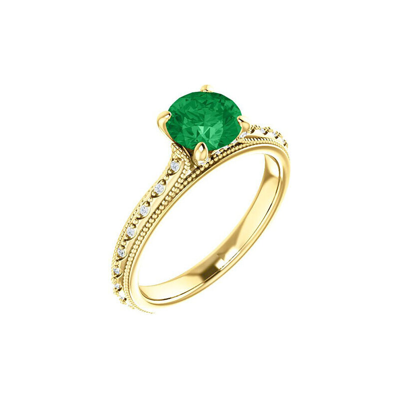 Žatecký Briliantový prsteň, žlté zlato 22150B/Z