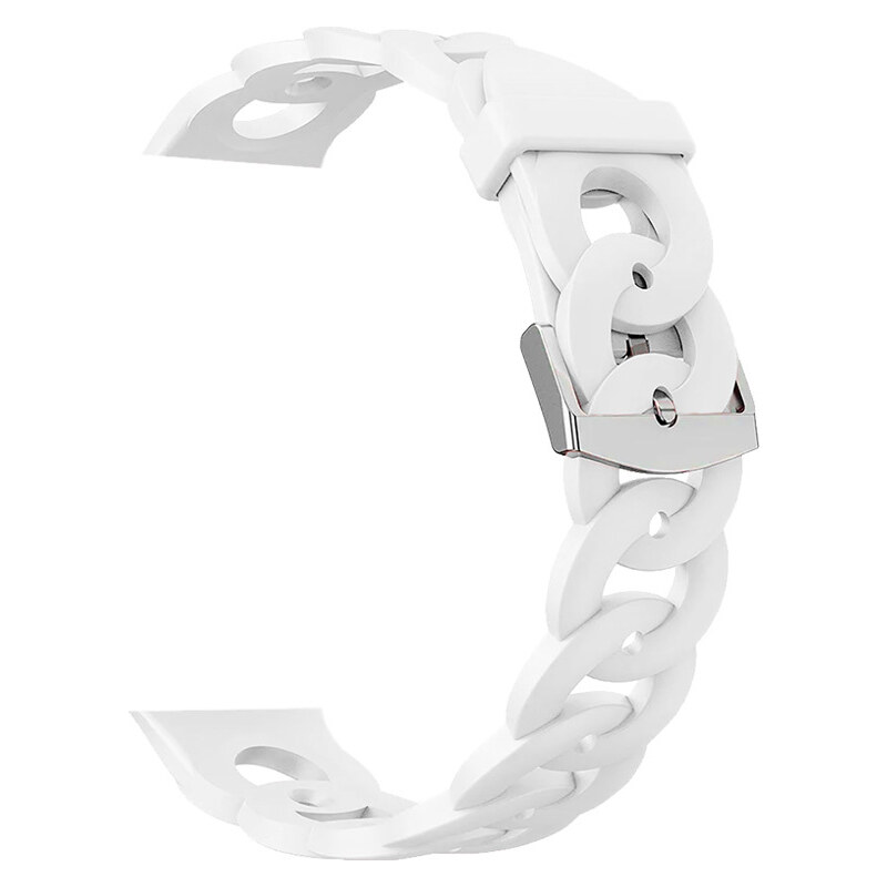 Madvell Silikónový remienok Bloom biely jazmín 22mm 44954792