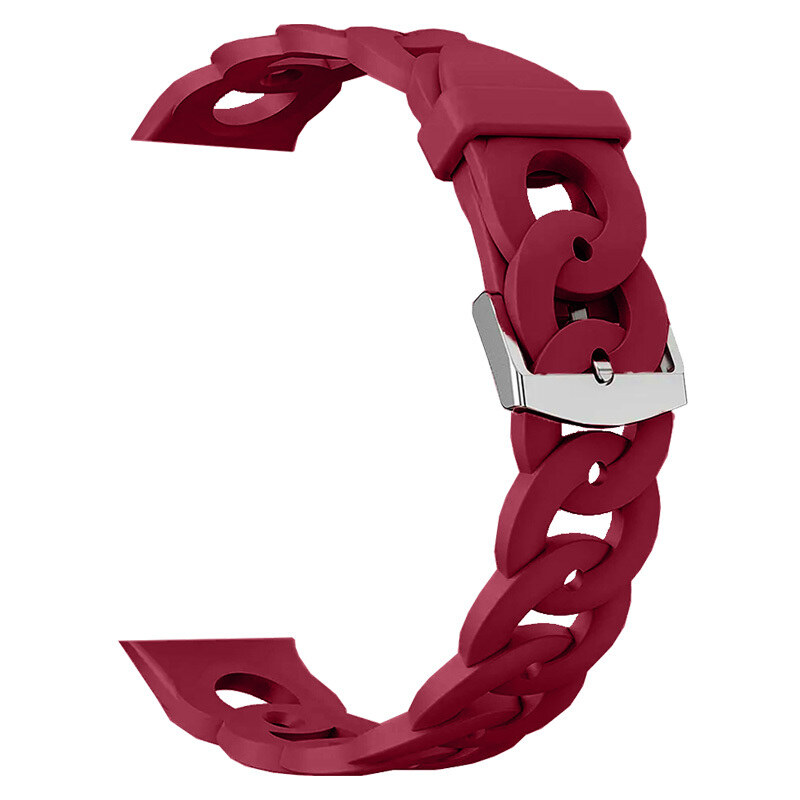 Madvell Silikónový remienok Bloom červená ruža 22mm 44954794