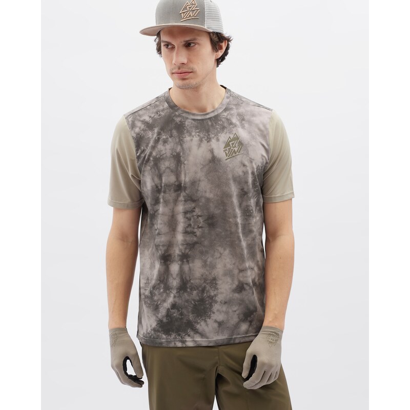 Pánsky enduro dres Silvini Aldeno hnedá/krémová 42903124