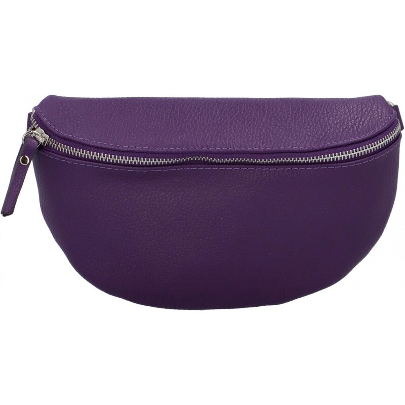 Dámska kožená ľadvinka fialová - ItalY Tasaia fialová 43407653