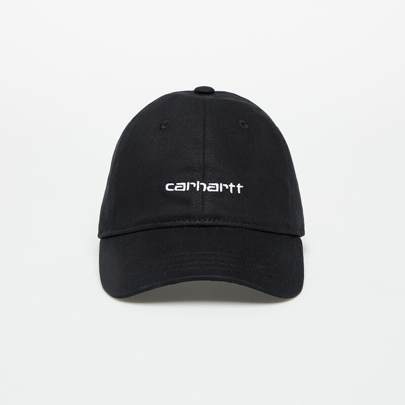 Šiltovka Carhartt WIP Canvas Script Cap Black/ White Universal 63213308