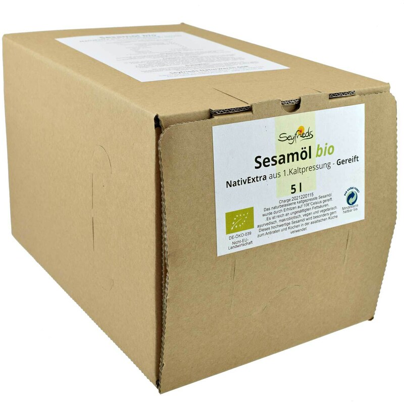 Sat Nam Seyfried Sesame Oil matured vyzretý organický sezamový olej