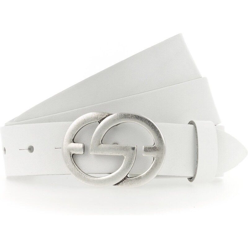 VANZETTI Opasky strieborná / biela 42945749