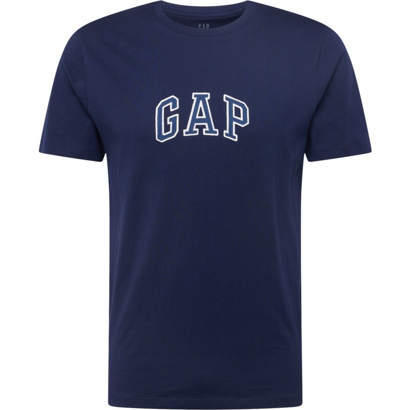 GAP Tričko námornícka modrá / šedobiela 43057673