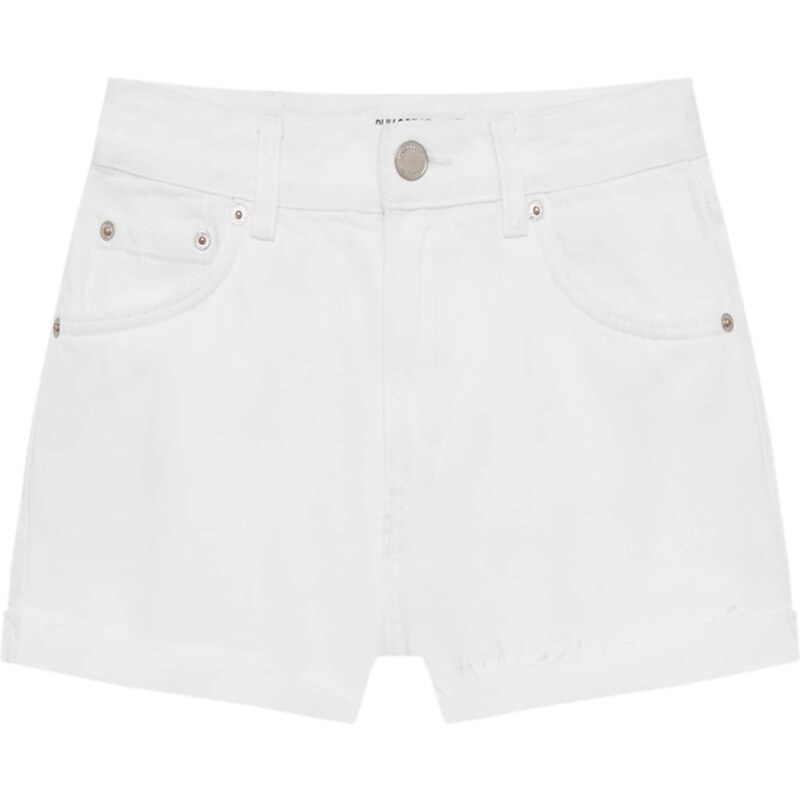 Pull&Bear Džínsy biela 42914858